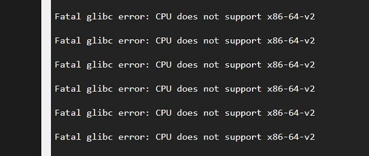 CPU incompatibility on fnOS